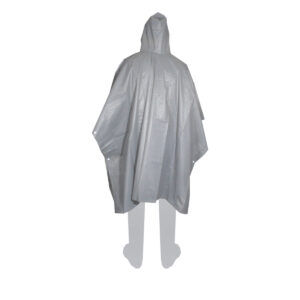 PONCHO IMPERMEABLE ECONOMICO 0.12MM UNITALLA - Image 3