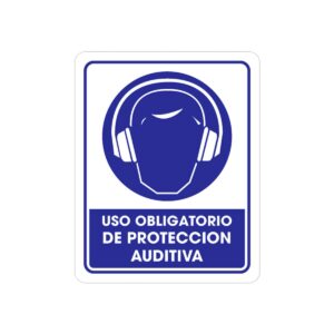 SEÑALAMIENTO USO PROTECCION AUDITIVA 25 X 35CM
